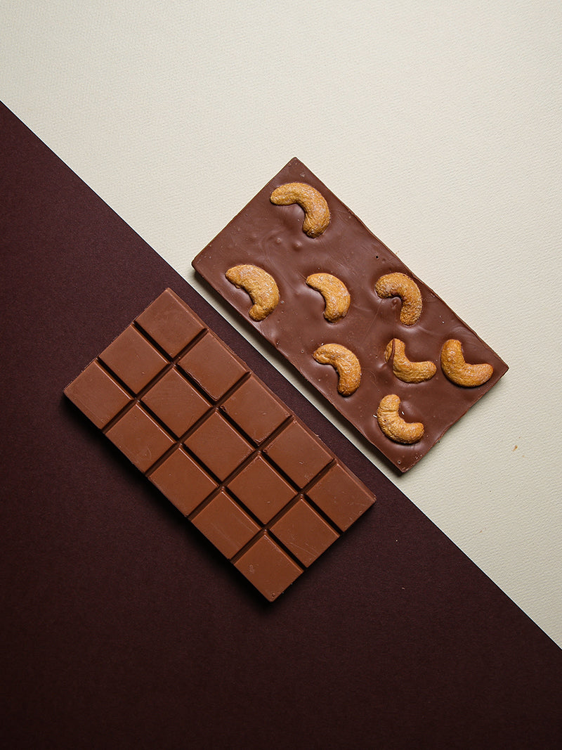 Belgian Dark Chocolate and Cashew Tablet