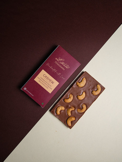 Belgian Dark Chocolate and Cashew Tablet