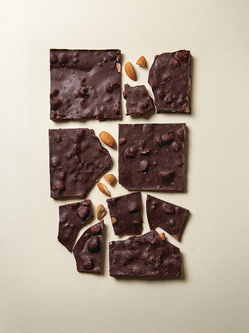 Belgian Dark Chocolate with Candied Orange & Almond